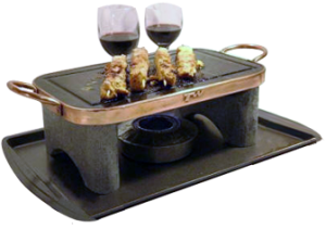 Soapstone Grill Portable Sterno